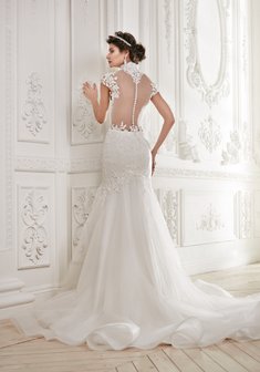 Свадебное платье Davida-«57306. Силуэт Русалка (Рыбка), длинное со шлейфом.