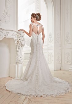 Свадебное платье Dia-«57311. Силуэт Русалка (Рыбка), длинное со шлейфом.