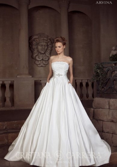 Свадебное платье Arvina-К57277 - Центр свадебной и вечерней моды Кристина