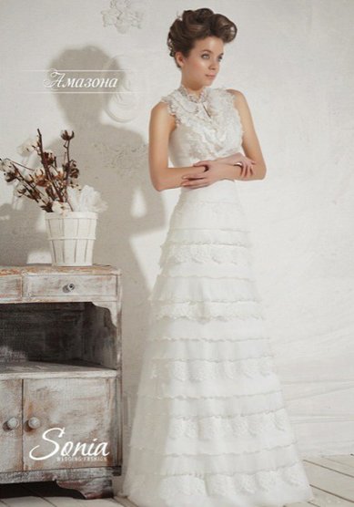 Свадебное платье Амазона-К57419 - Центр свадебной и вечерней моды Кристина